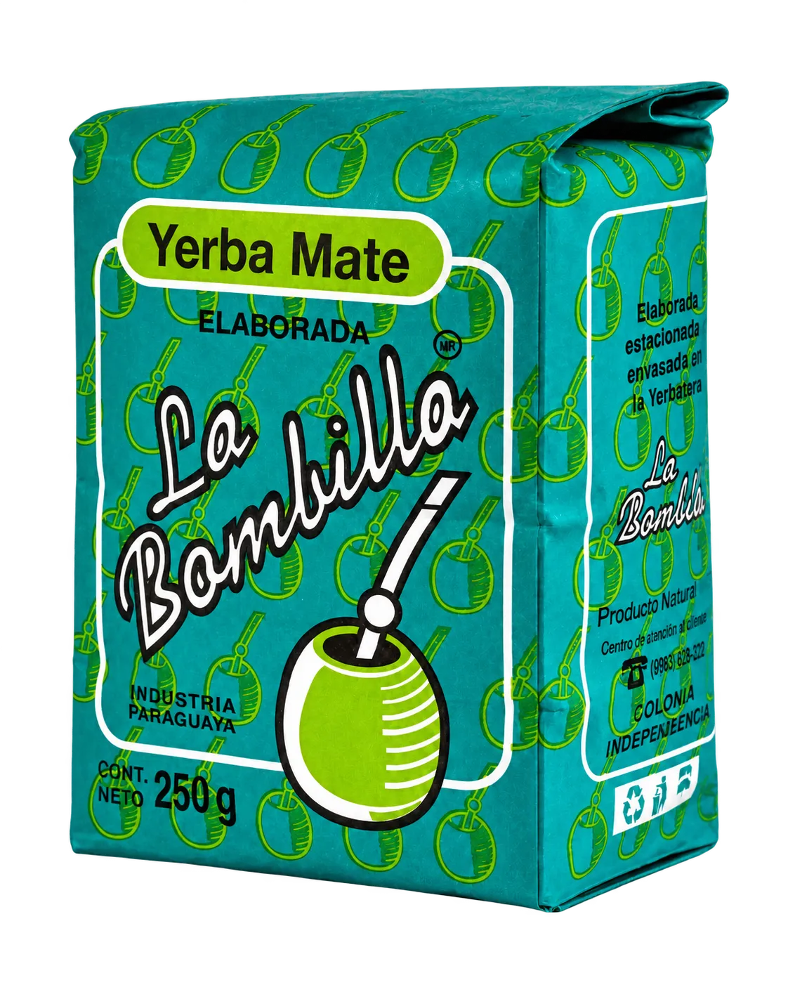 Yerba Mate La Bombilla de 250 gramos